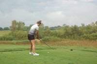Teeing off